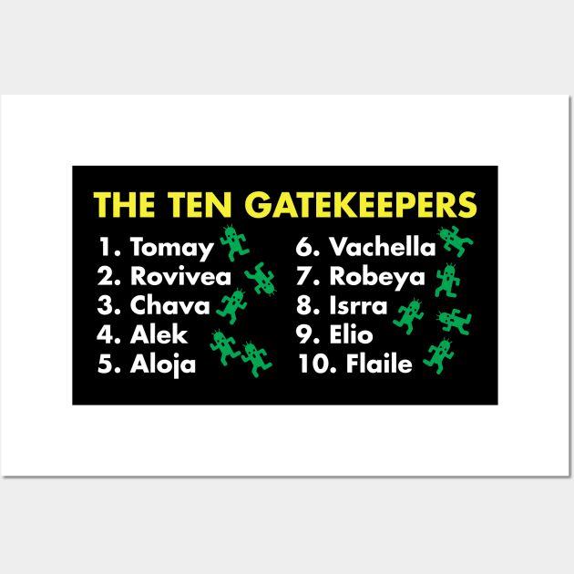 The Ten Gatekeepers (Final Fantasy X Version) Wall Art by inotyler